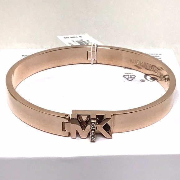 Michael Kors Haute Rose Gold Tone Women's Bracelet - Picture 1 of 7
